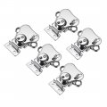 Twist Latches Iron Spring Loaded Butterfly Latch For Toolbox Suitcases Wooden Box 2 2x2 5pcs 