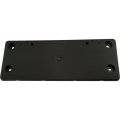 Front License Plate Bracket For Kia Optima 2019 2020 Ki1068112 86519d5500 Black Plastic Standard Style 