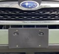 Front License Plate Mount Bcket Round Hole Apter Kit For Subaru Solterra 2023a 2025 A Holder Set With 2 Adapters Toggle Anchors 