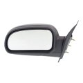 Door Mirror Driver Side For Gmc Envoy Xl 2003 2004 2005 2006 Manual Foldaway Black Replacement Gm1320264 15789780 158287070 