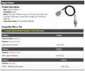 Oxygen Sensor For 1996 To 2001 Jeep Cherokee 4 0l 6 Cylinder Upstream Front Position Wire Direct Fit 23 In Length W0185-v496171