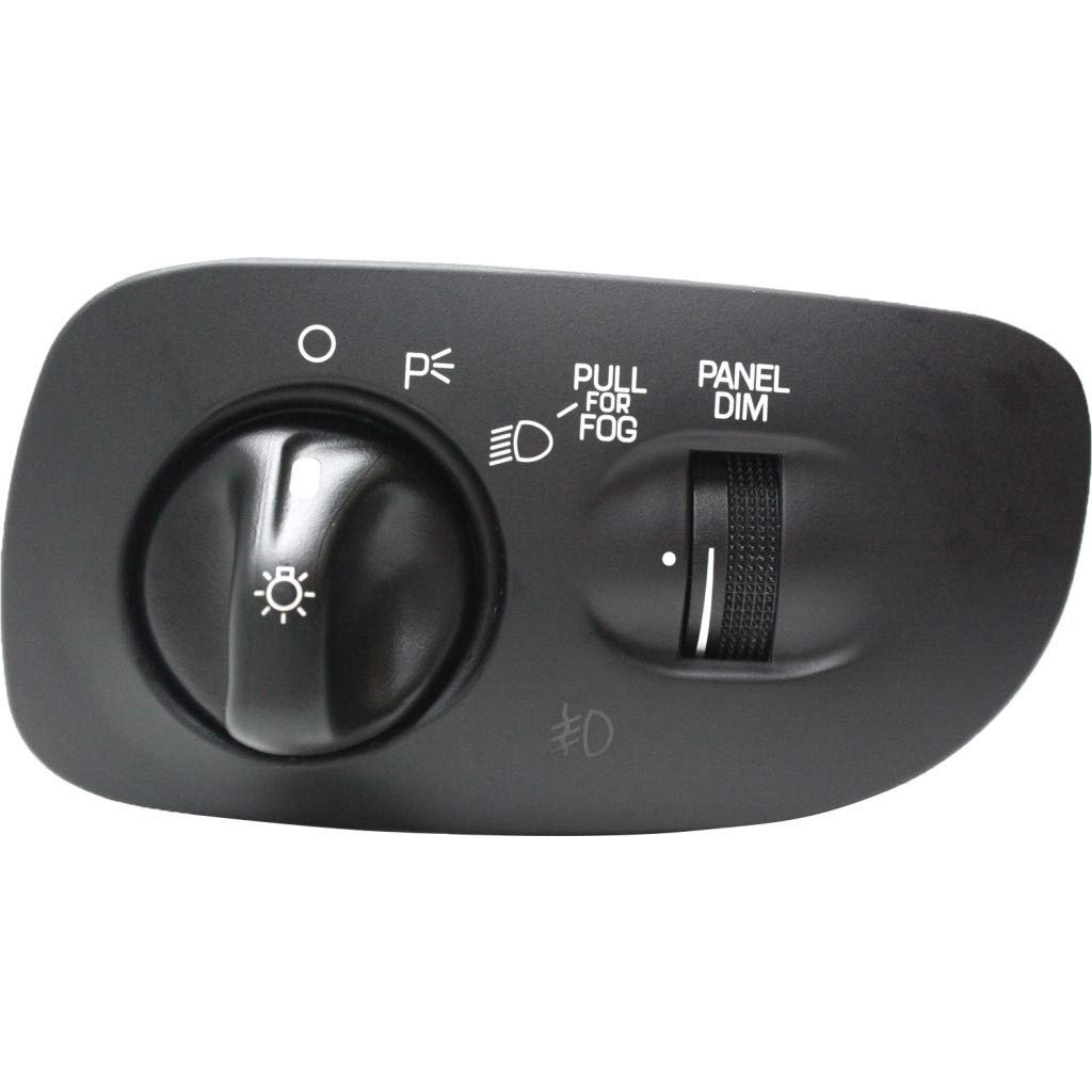 Headlight Switch For Ford F 150 1997 1998 With Fog And Panel Dim Controls Black Part Number Clx-m0-usa-repf108908-cl360a71