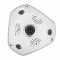 Maxworks 80664 360a Wireless Panoramic Vr Camera With High Resolution Fisheye Lens Day And Night Vision For Home Security 