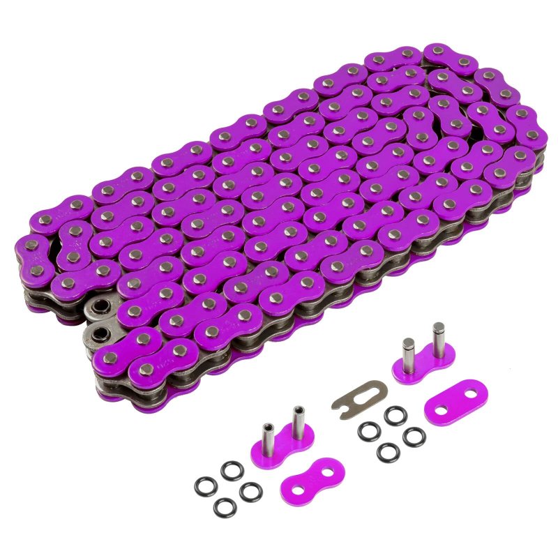 Purple O Ring Drive Chain For Yamaha Blaster 200 Yfs200 1988 To 1996 120 Links With Master Link