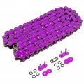 Purple O Ring Drive Chain For Yamaha Blaster 200 Yfs200 1988 To 1996 120 Links With Master Link 