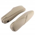 Car Arm Rest Cover Accessories Car Armrest Handle Decor Trim Microfiber Leather Fit For H 2010-2017 Beige