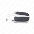 Httmt Mt216-104- Chrome Large Pedal Pad Slipstream Compatible With H-d Softail Slim Fls Road Glide Fltrx