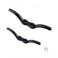 Zcargel Boat Cleat Hooks Stainless Steel Flagpole Rope Mooring Universal Marine Hook For Yacht Blinds Curtains 113mm 152mm