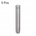 Uxcell 1 2 Dia X 3-1 8 12x80mm Standoff Screws Wall Mount Sign Holders Acrylic Glass Nails 5pcs
