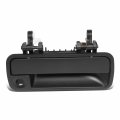 Dna Motoring Oem-dho-00125 Front Right Side Outer Door Handle W Key Hole For 02-05 Land Rover Freelander Black 