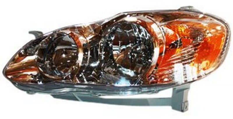 Tyc Left Headlight Assembly For 2005-2008 Toyota Corolla