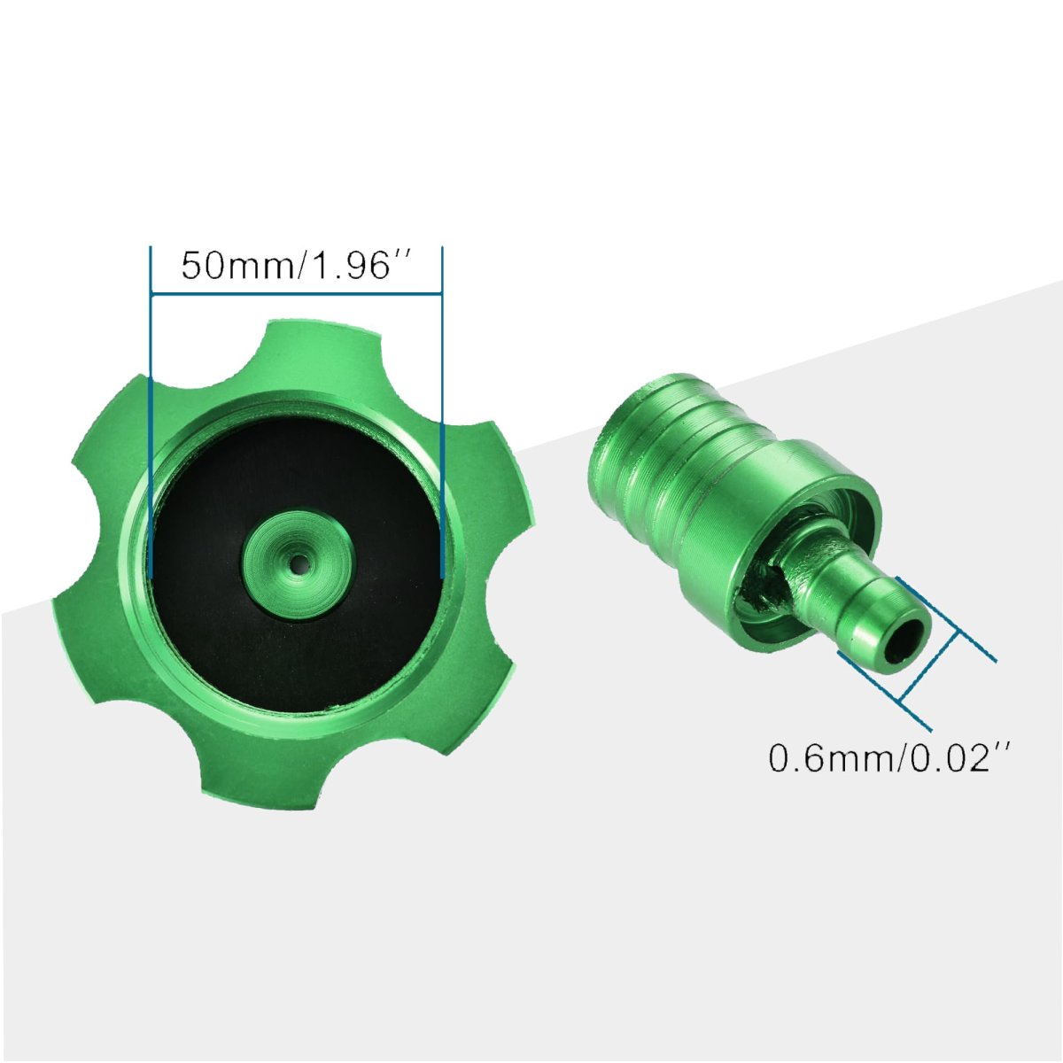 Universal Gas Tank Cap Valve Air Vent For Dirt Bike Pit 49 5mm 1 94in Inner Diameter Fits Xr Crf50 Xr80 Xr100 And 50cc To 250cc
