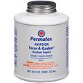 Permatex 80017 Aviation Form-a-gasket No 3 Sealant 16 Oz Brown 