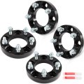 4pcs 1 Inch 5x4 To 5 Wheel Spacers 2 Studs Ford Edge 2007-2010 Jeep Cherokee 1984-2001 For Grand 1993-1998 