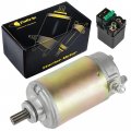 Caltric Starter And Relay Solenoid Compatible With Kawasaki Ninja Zx-9r Zx9r Zx900f Zx900 F 1998-2003