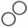 Caltric 2x Swing Needle Bearing Compatible With Yamaha 93317-32231-00 93317-22237-00
