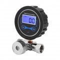 Qiilu 1 4 Inch Air Pressure Regulator Pneumatic Control Valve Digital Gauge Regulating 4in For Spray Gun
