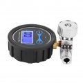 Qiilu 1 4 Inch Air Pressure Regulator Pneumatic Control Valve Digital Gauge Regulating 4in For Spray Gun
