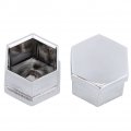 Keenso 20pcs 17mm Wheel Lug Nut Bolt Hub Screw Silver Cover Tyre Protective Cap Decor Centercovers Caps With Removal Tools