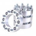 Zcargel Wheel Spacers Adapter 4pcs 2inch 8x170mm Flange Hubcentric With 14x2 Studs 125mm Bore Compatible For 1999-2002 F250