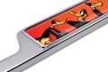 Elektroplate Officially Licensed A Looney Tunes Daffy Duck You Re Despicable Chrome-plated Metal Open Corner License Plate 