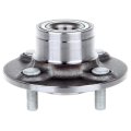 512025 Rear Wheel Hub Bearing Assembly For 1995 To 1998 200sx 1996 2000 Lucino 1991 1999 Sentra And 1993 Nx Alloy Steel Silver