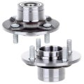 512025 Rear Wheel Hub Bearing Assembly For 1995 To 1998 200sx 1996 2000 Lucino 1991 1999 Sentra And 1993 Nx Alloy Steel Silver 