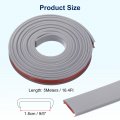 Uxcell U-shape Edge Banding 16 4ft Self Adhesive Veneer Edging Trim Tpe Collapsible Furniture Protector For Cabinet Repair