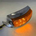Httmt- Rear Yellow Led Auxiliary Fender Tip Light Compatible With H-d Heritage Softail Flstc P N Mt438r-14-yellow