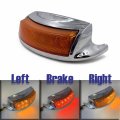 Httmt- Rear Yellow Led Auxiliary Fender Tip Light Compatible With H-d Heritage Softail Flstc P N Mt438r-14-yellow