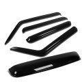 Jeep Commander Xk 4pcs Window Deflector Rain Guard 38 Inches Sun Roof Visor Dark Smoke 