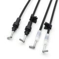 Secosautoparts 4 Pc Handle Inside Door Lock Cable Durable Left Right Compatible With Honda Accord 2003 2004 2005 2006 2007