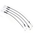 Secosautoparts 4 Pc Handle Inside Door Lock Cable Durable Left Right Compatible With Honda Accord 2003 2004 2005 2006 2007