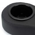 Black Rear Seat Armrest With Cup Holder Universal Compatible For Ezgo Club Car Yamaha And Other Golf Cart Models