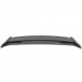 Ocpty Roof Spoiler Type-r Style Compatible With 1996-2000 For Honda Civic Hatchback Abs Rear Window Matte Black