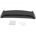 Ocpty Roof Spoiler Type-r Style Compatible With 1996-2000 For Honda Civic Hatchback Abs Rear Window Matte Black