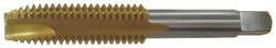 5twh1 Spiral Point Plug Tap 2-56 2 Flute High Speed Steel Tin Finish 0 141 In Shank Diameter 3b Ansi Standards