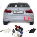 Trimla Rear Tow Cover For 16-18 Bmw 3 Series F30 Lci Base Sedan Fit 320i 325d 328i 330d 330e 330i 340i 2016 2017 2018 Bumper