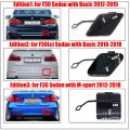 Trimla Rear Tow Cover For 16-18 Bmw 3 Series F30 Lci Base Sedan Fit 320i 325d 328i 330d 330e 330i 340i 2016 2017 2018 Bumper