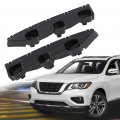 G-plus Front Left Right Side 1pair Bumper Brackets Compatible With Nissan Pathfinder 2013-2019 Ni1042107 Ni1043107 622273ka1a