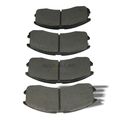 Plus Series Front Semi Metallic Shimmed Disc Brake Pads 24-399-02 