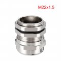 Uxcell 3pcs M22 Cable Gland Metal Waterproof Connector Wire Glands Joints For 10mm-13mm Dia Range