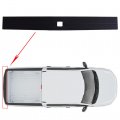 Wflnhb Black Tailgate Flexible Step Pad Molding Trim With Release Button Replacement For 2015-2019 F150 Fl3z-9940602-b