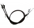 Center Or Intermediate Parking Brake Cable Premium For Ford Focus 2006 2007 Pc-622072 