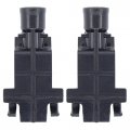 Xtremeamazing 2pcs Front Windshield Washer Nozzle For Pilot Passport Ridgeline 