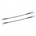 Acropix Car Rear Tailgate Cables Lift Gate Support Straps Fit Ford For Ranger Pickup Truck Pack Of 2 Black 