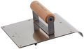 Kraft Tool Cf149 3 4-inch Radius 1 Bit Stainless Steel Hand Edger-groover With Wood Handle 6 X 8-inch 