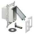 Dbvm1c-1 Low Profile Electrical Box With Weatherproof Cover 1 Gang Vertical For New Construction Stucco Textured Surfaces And 