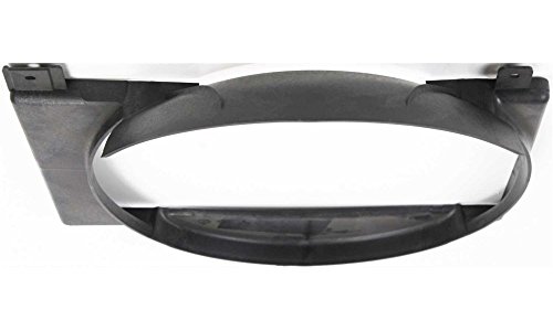 Evan Fischer Fan Shroud For 1987-2001 Jeep Cherokee Fits 1986-1992 Comanche 1987-1990 Wagoneer Mid-size Single Design 6 Cyl