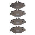 Disc Brake Pads For Mercedes Benz E320 2003 To 2009 Electronic Pad Wear Sensor 2 68 In Inner Height Front Position Alx Pau Df 